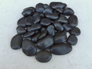 black-polished-pebble