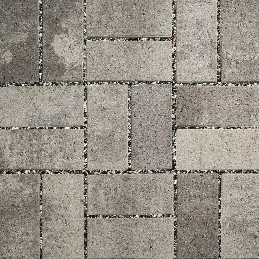 Aqualine™ permeable pavers in Natural colour